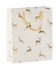 VÁNOČNÁ DARČEKOVÁ TAŠKA "SNEKOVÉ" 26 x 32 x 10 CM bal=12ks *0535