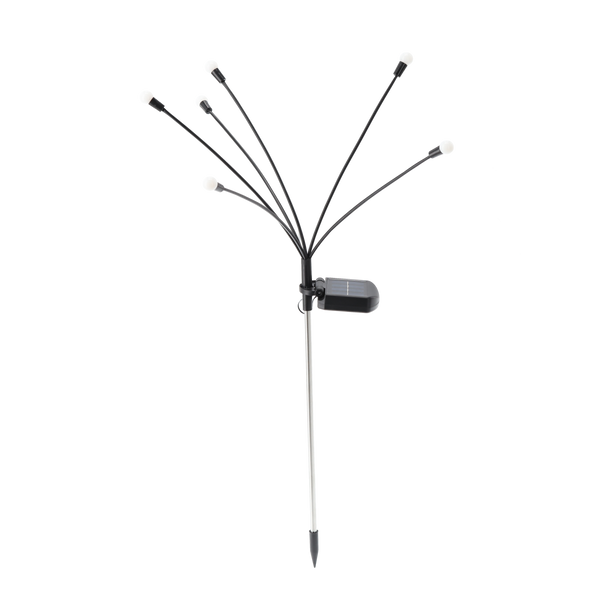 PACK OF 2 SOLAR FIREFLY STAKE LIGHT 70 CM