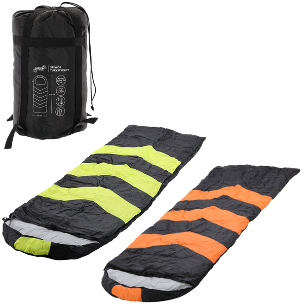 TOURIST SLEEPING BAG 220 x 75 CM MIX COLOR