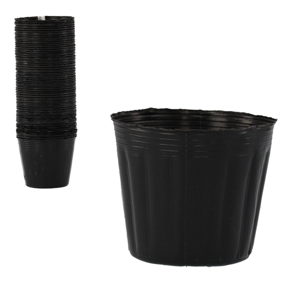 SET OF 100 POTS FOR PLANTING 7,5 X 6,7 CM 
