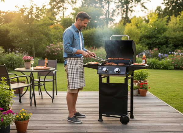 GRILL GAZOWY 2-PALNIKOWY 5,4kW 