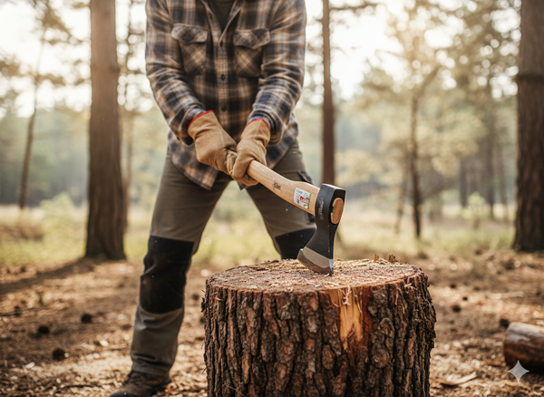 AXE A613 600G WITH ASH HANDLE 36CM