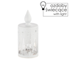 LANTERN LED - CANDLE WHITE 7,5 X 17 cm