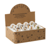 CHRISTMAS SNOWBALL - GINGERBREAD DECORATION 4.5 X 4.5 X 6.5 CM MIX OF PATTERNS disp=12pcs *5690