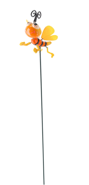 DEKORÁCIA NA ŠPIČKE DO KVERTU / ZÁHRADY - MOTÝĽ 12 CM / 50 CM *5283