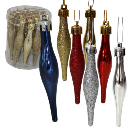 SET DE 18 DECAORATIUNI DE CRACIUN PICATURA 9 CM *1407