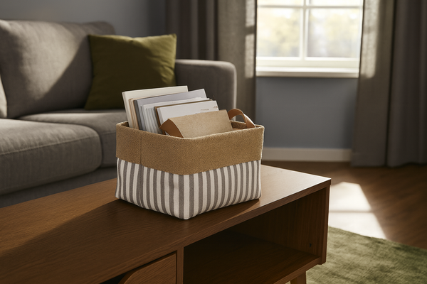 ORGANIZÁTOR OBDELOVNÍ 20 x 30 x 18 CM PÁSKY ROZM. S *4823