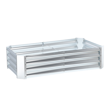 ZELENINOVO-KVĚTINOVÝ ZÁHON 240 X 120 X 30 CM OBRÁCENÝ ZINKOVANÝ *8304