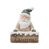 FIGURKA BOŻONAR. - MIKOŁAJ "MERRY CHRISTMAS" 30 X 19 X 37 CM LED *1148