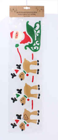 CHRISTMAS WINDOW STICKER 15 x 55 CM
