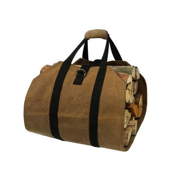 CANVAS FIREWOOD CARRY BAG