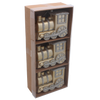 KPL. 3 DECORAȚIUNI DE BRAD - CIUCHCIA 10 CM ambalaj=12kpl *7359