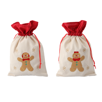 GIFT BAG 25 X 40 CM BEIGE MIXED PATTERNS