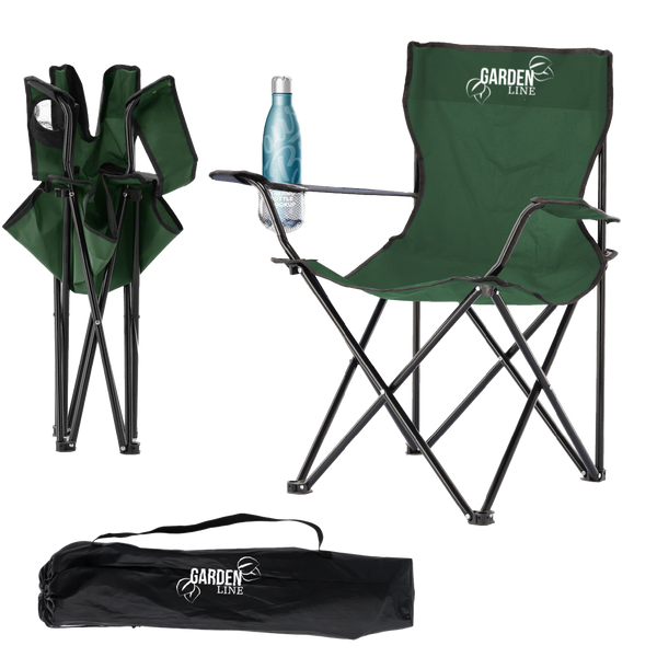 TOURIST/FISHING CHAIR FOLDING GREEN 50x50x80 cm *7167