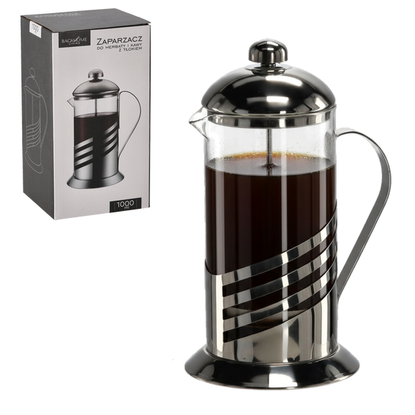 APARAT DE INFUZAT CEAI ȘI CAFEA 1000 ML CU PISTON *1427