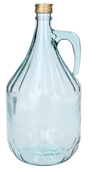 DEMIJOHN 3L WITHOUT BRAID + LID