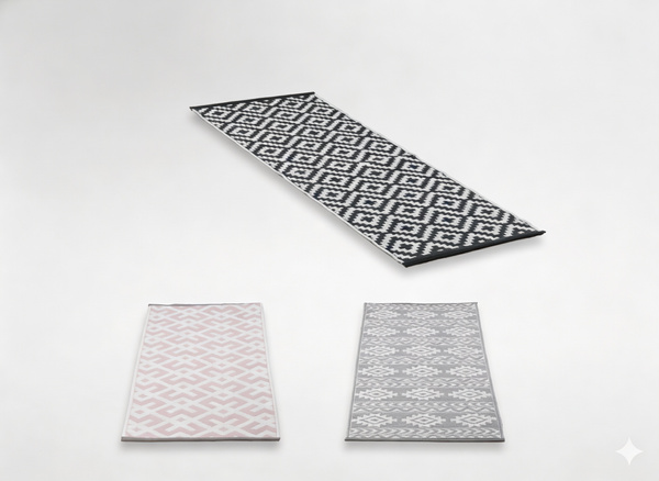 MATA NA TARAS 70 X 180 CM MIX WZOR0ÓW disp=12szt