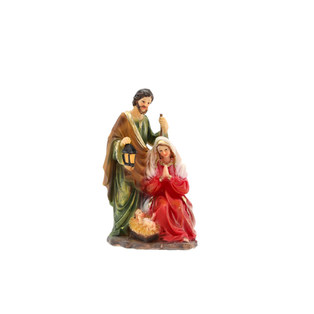 FIGURKA BOŽONÁŘE - SVATÁ RODINA 8,5 x 6 x 13,5 CM *6836