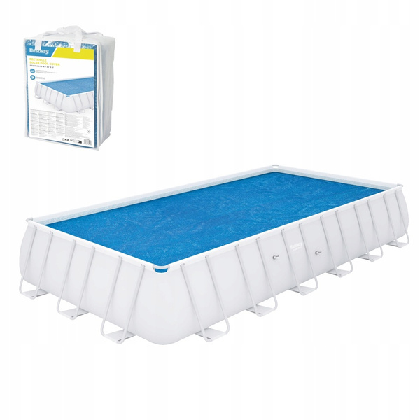COVOR SOLAR PENTRU PISCINA RECTANGULARĂ /6,40 x 2,74 M - 7,32 x 3,66 M/ *8786 *4698
