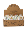 CHRISTMAS SNOW GLOBE - GINGERBREAD TOWN 5 x 5 x 7.5 CM MIX DESIGNS disp=12pcs *5706