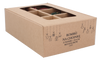 KPL. 6 globuri de Crăciun din hârtie FI 8 cm mix culori pachet=6buc *2211