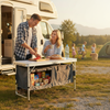 FOLDING CAMPING CABINET 120 x 47 x 68 CM