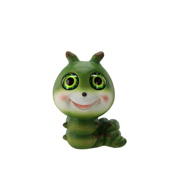 GARDEN FIGURINE - LED CATERPILLAR 20,5 x 17 x 27 CM