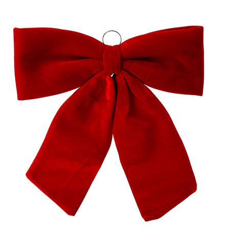 ČERVENÁ VIANOČNÁ STUHA 70 CM *3122