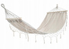 BOHO HAMMOCK WITH FRINGES 200X100 CM BEIGE