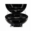 CHARCOAL KETTLE BBQ WITH LID, ASH PAN AND WHEELS 66 x 57 x 85 CM