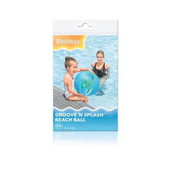 Bestway® 20"/51cm Designer Beach Ball