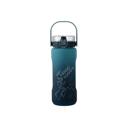 BOTTLE 2000 ML FOR WATER BLUE OMBRE