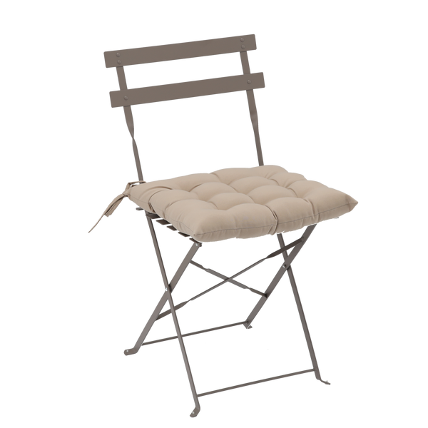 PODUSZKA NA KRZESŁO 40 x 40 x 6 CM NATURALNA