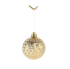 Set de 24 globuri decorative de 6 cm roșii/aurii/argintii mix de modele *7252