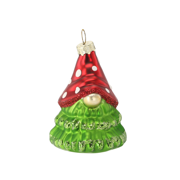 GLASS ORNAMENT - GNOME