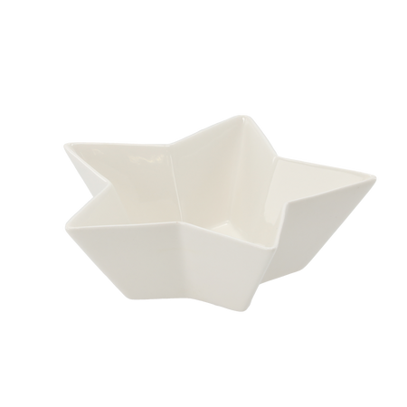 PÓŁMISEK PORCELANOWY GWIAZDA 21 x 21 x 6,5 CM *0626