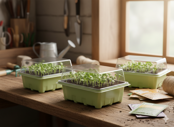 MINI GREENHOUSE FOR GERMINATION 12 CELLS