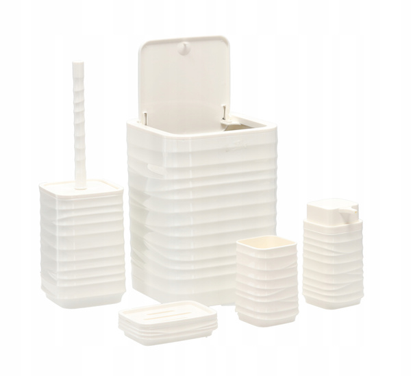 SET BAIE PAT RATOS 5 ELEMENTE ALBE *4403