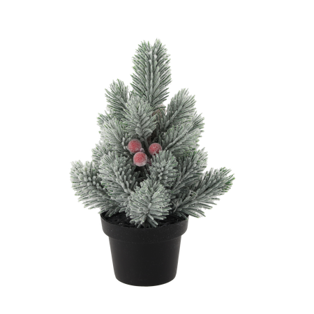 CHRISTMAS TREE 21 CM MIX DESIGNS disp=24pcs pallet=120pcs