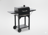 CHARCOAL GRILL WITH COVER GRATE AND WHEELS