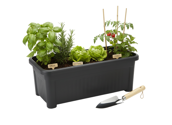 STÓŁ SZKLARNIOWY BEZ POKRYWY 76 x 37,5 x 65,5 cm ANTRACYT