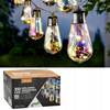 SOLAR GARDEN GARLAND LENGTH 2 + 3.8 M FELISI 20 LED COOL WHITE