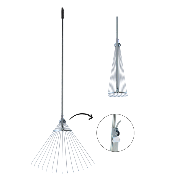 MIOTŁO-GRABIE REGULOWANE 116 CM