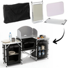 BUCĂTARIE CAMPING TURISTICĂ FOLDABILĂ 175 x 40 x 111 CM *8418