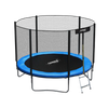 TRAMPOLINA 8FT 252 CM Z DRABINKĄ I SIATKĄ ZABEZPIECZAJĄCĄ 