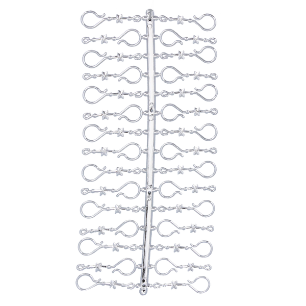 SILVER HOOKS FOR CHRISTMAS DECORATIONS A'30