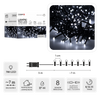 LAMPKI LED CLUSTER 700L ZIMNY BIAŁY, DŁ. 3 + 7 M WEWN/ZEWN *8189