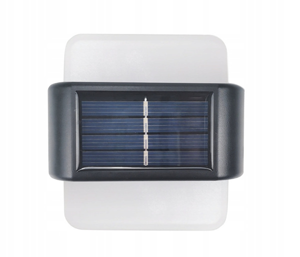 KPL.2 LAMPEK SOLARNYCH - KINKIET 9 x 9 x 2,3 CM ARRAS LED CIEPŁY BIAŁY *3736