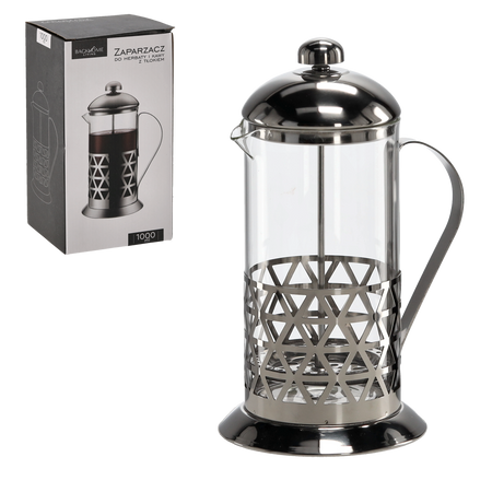 ČAJOVAR A KÁVOVAR 1000 ML S PLOCHOU *1458