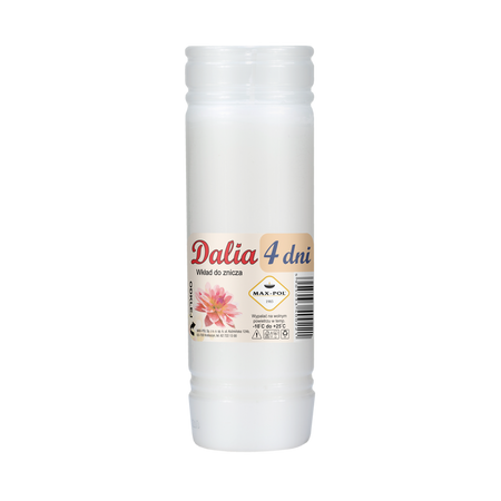 KPL.10 SZT WKŁADÓW  PARAFINOWYCH DALIA 18CM/96H *3064*0221